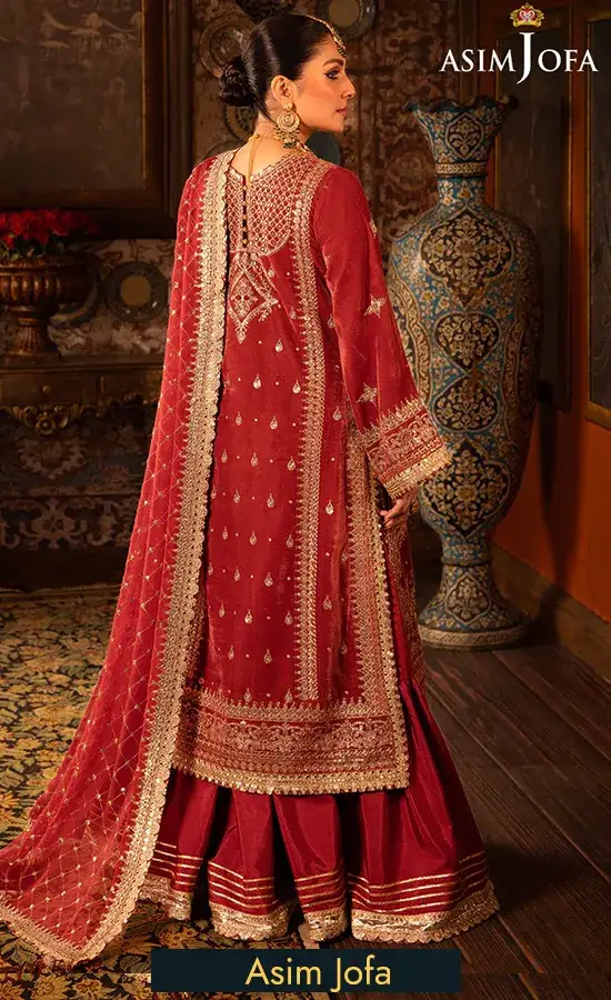 Embroidered Valvet - AJMM-10