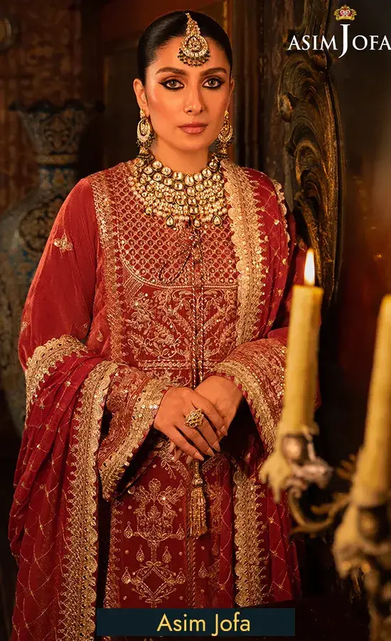 Embroidered Valvet - AJMM-10