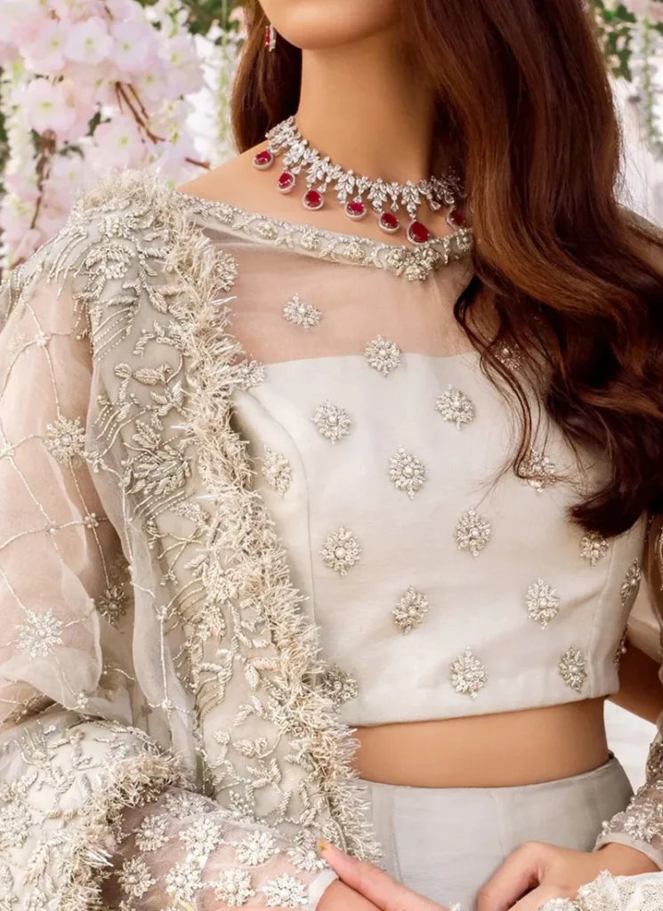 Ivory Bridal Lehenga with Zardozi Work Video