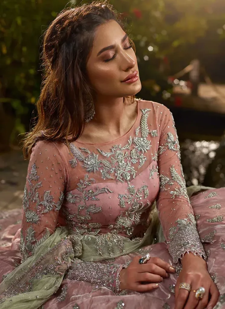 Light Pink Bridal Lehenga with Choli Video