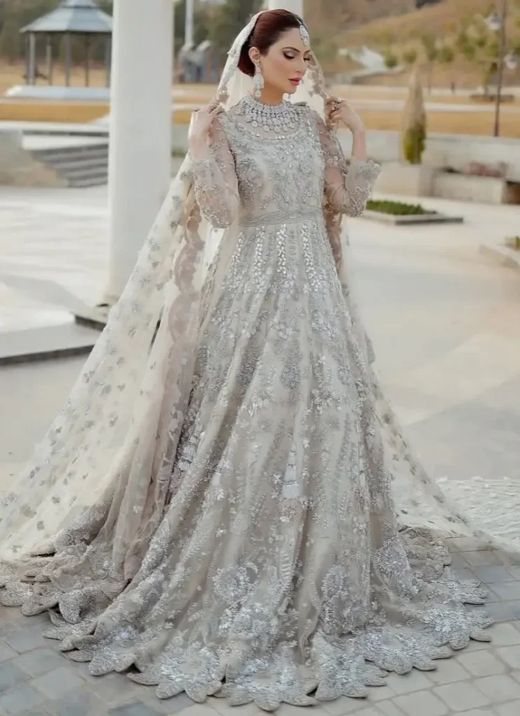 Silver Bridal Gown Video