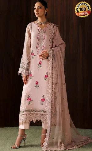 Pink Colour Salwar Kameez For Wedding Guests Dress (4)