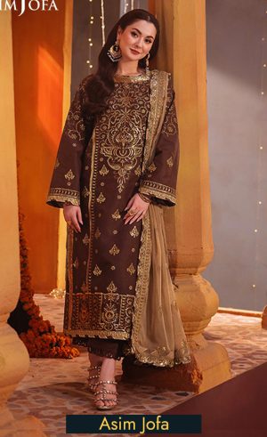 Embroidered Twisted Silk - AJKK-26