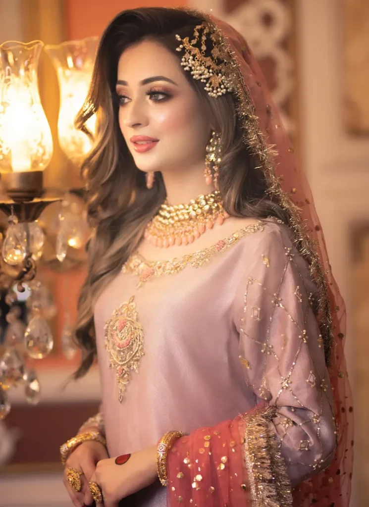 Lilac Bridal Gharara Video
