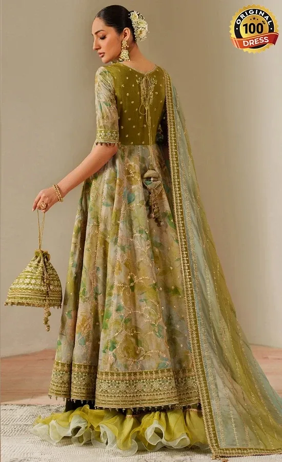 Modest Green Dress For Wedding Guests (3)
