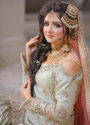 Off Shoulder Gharara