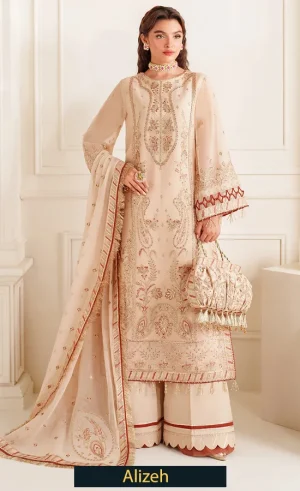 Embroidered Chiffon - AF-DUA-3028-Emel