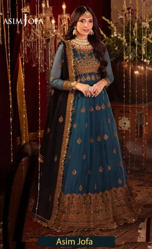 Embroidered Chiffon - AJYV-09