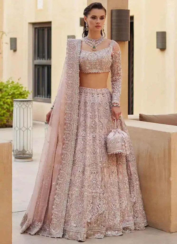 Dusty Pink Lehenga Choli Video