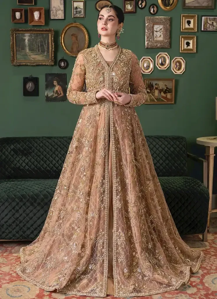 Apricot Colour Bridal Gown Video