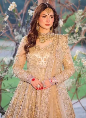 Golden Walima Dress