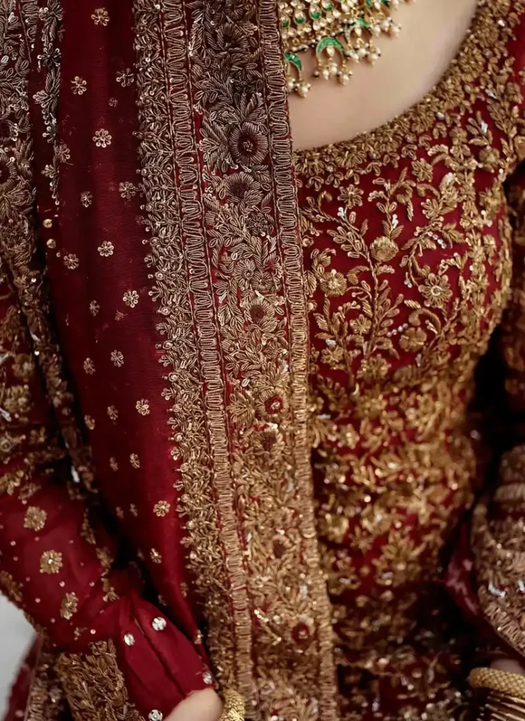 Maroon Bridal Farshi Lehenga Video
