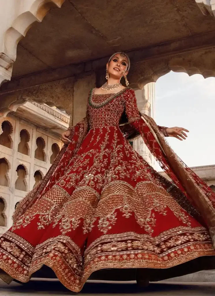 Red Nikkah Bridal Maxi Video