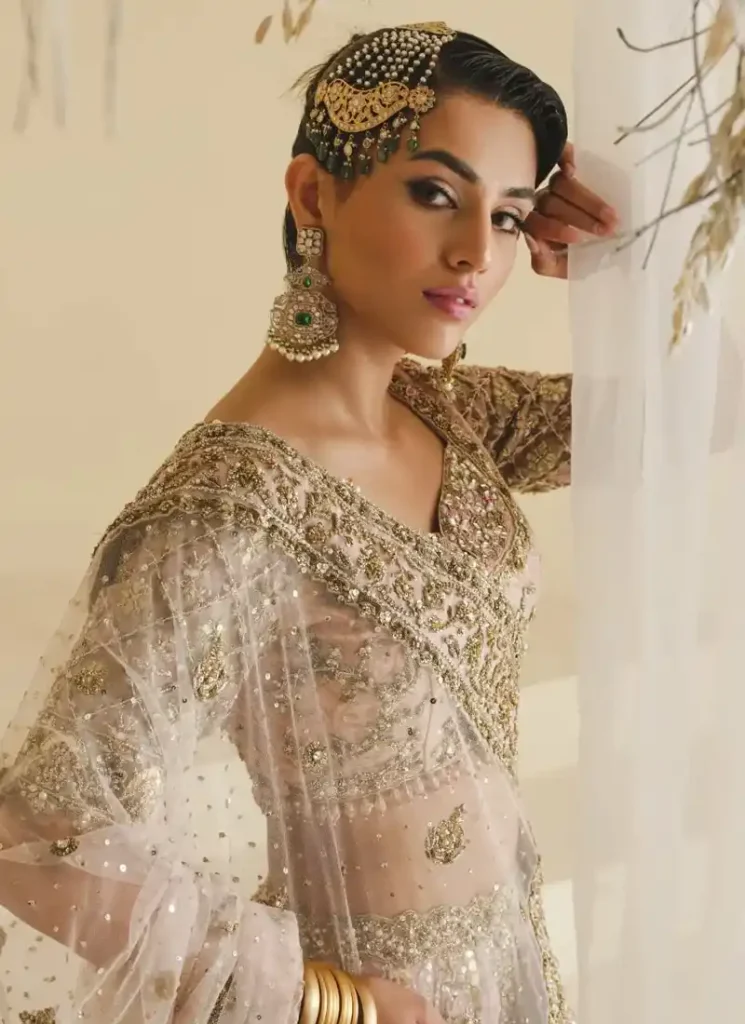 Soft Pink Nikkah Lehenga Video