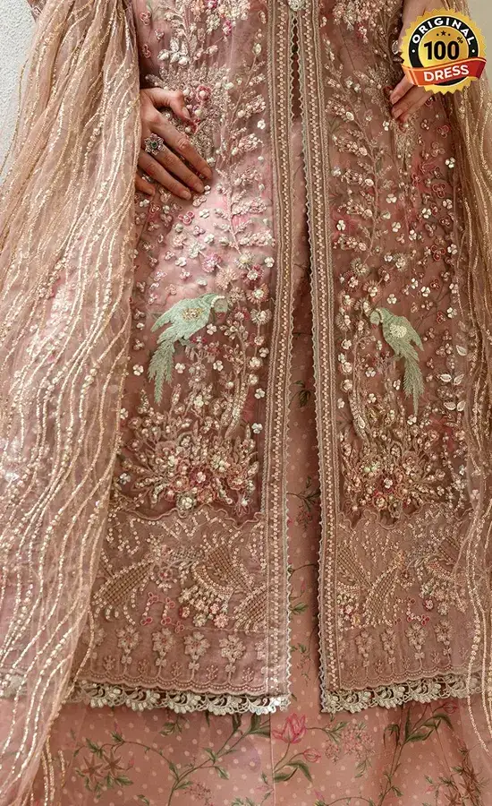 Embroidered Net Before Sunrise (3)