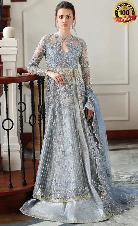 Embroidered Net Anastassia Dress (1) Embroidered Net Anastassia Dress (1)