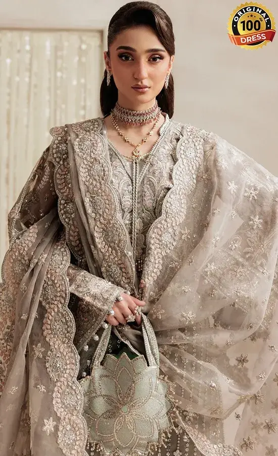 Embroidered Organza AIKSHAAM LOOK 02 (4)
