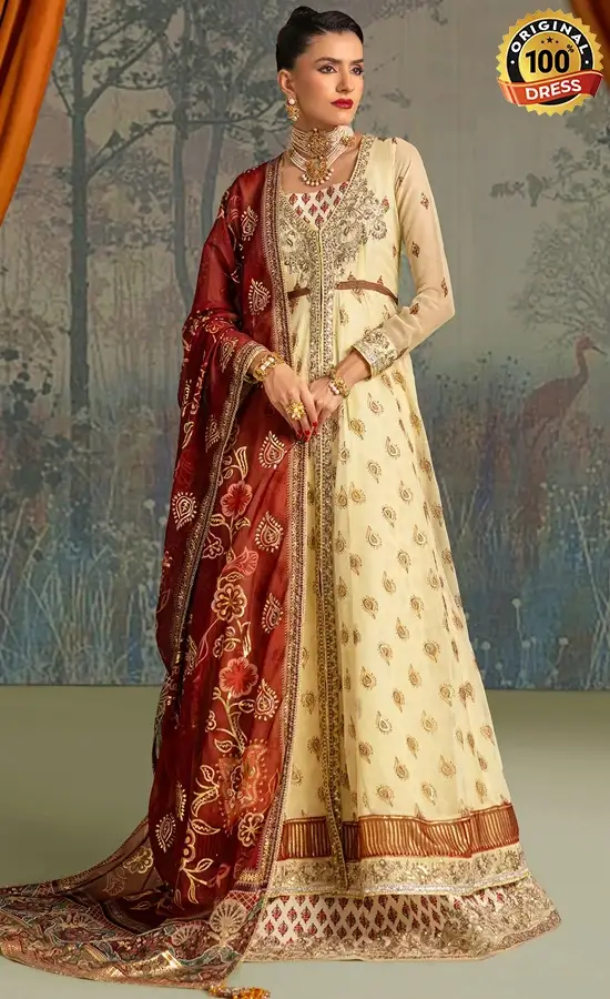 Aik Atelier Embroidered Organza LADY LOOK 03 Dress (2)