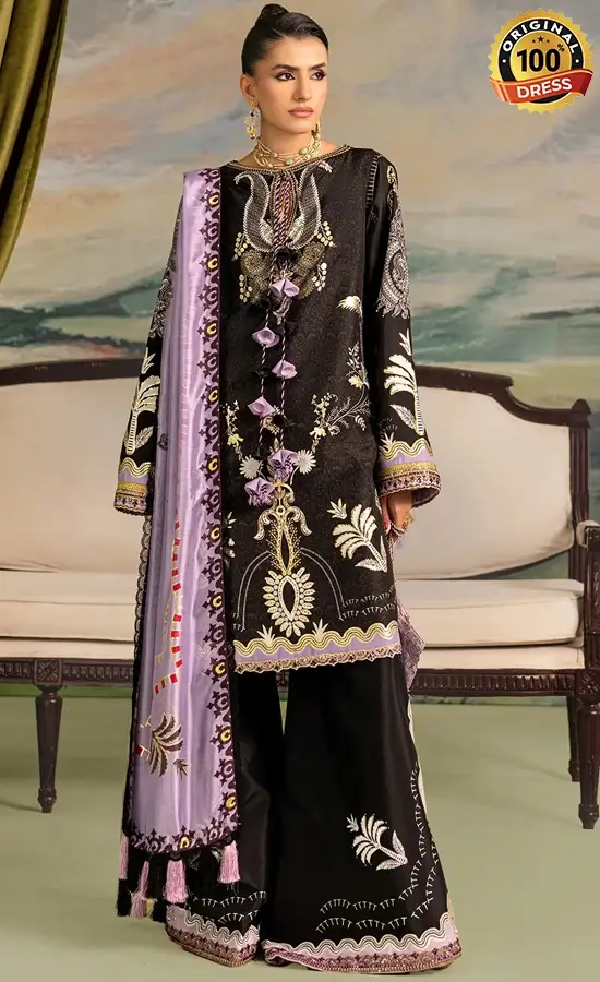 Aik Atelier Embroidered Organza LADY LOOK 06 Dress (2) Aik Atelier Embroidered Organza LADY LOOK 06 Dress (2)