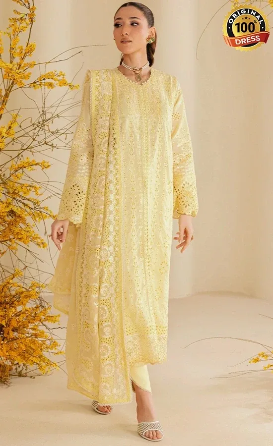 Aik Atelier Embroidered Silk B2604A Dress (1)