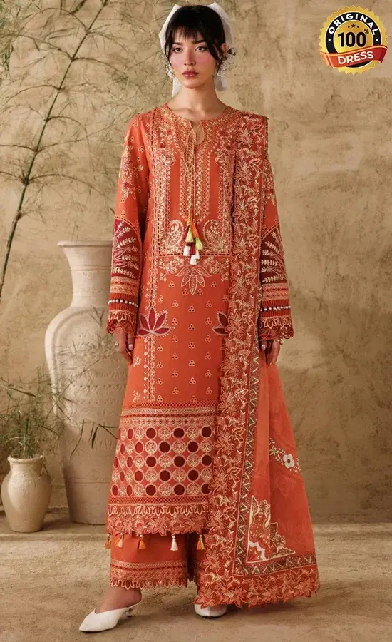 Akbar Aslam Embroidered Lawn Alpine Dress (4) Akbar Aslam Embroidered Lawn Alpine Dress (4)