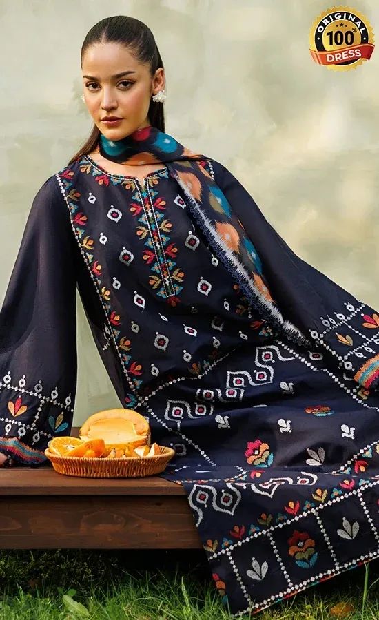 Embroidered Lawn USE-9331 Dress (1)