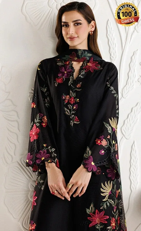 Iznik PK Embroidered Lawn UE-681 Dress (3)
