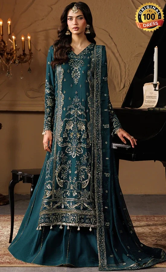 Embroidered Chiffon Asteria Dress (3) Embroidered Chiffon Asteria Dress (3)