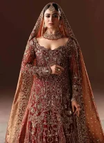 Ammara Khan Red Farshi Lehenga (Inspired Version) Video