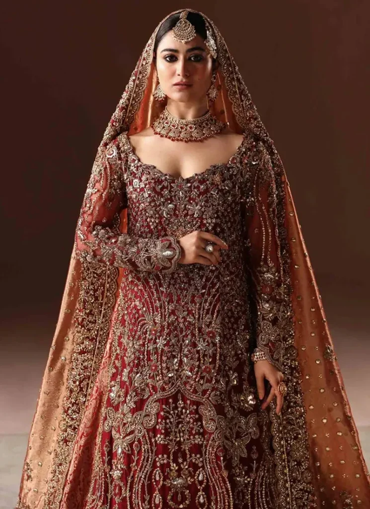Ammara Khan Red Farshi Lehenga (Inspired Version) Video