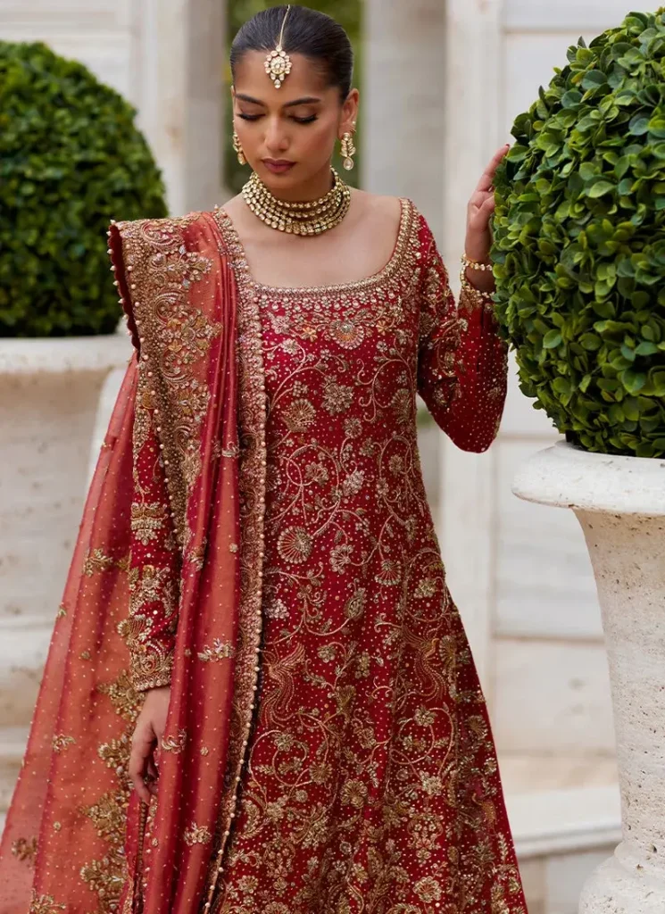Farah Talib Aziz Red Farshi Lehenga (Inspired Version) Video