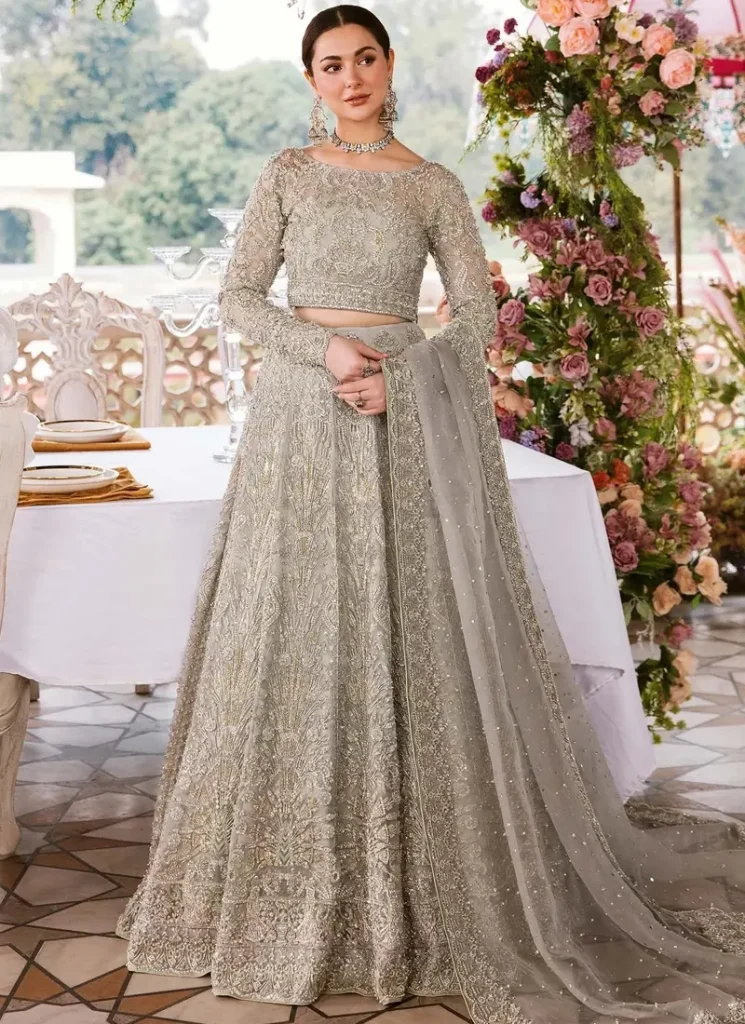 Kanwal Malik Grey Lehenga Choli (Inspired Version) Video