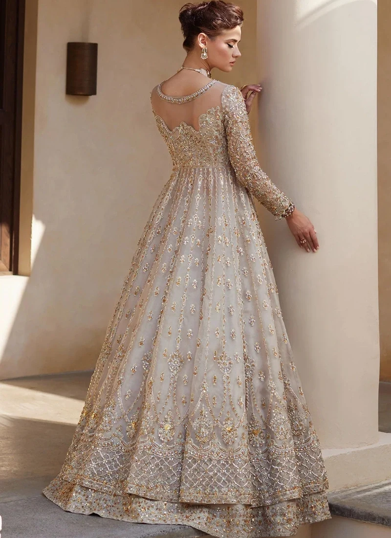 Kanwal Malik Ivory Gown (3)