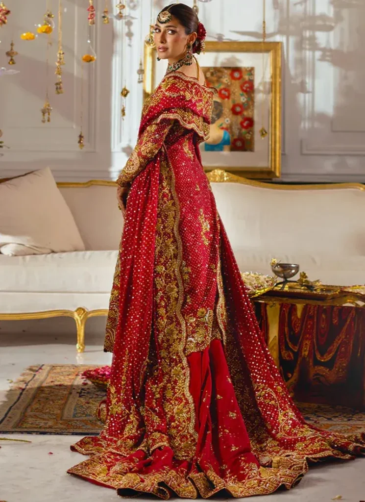 Mina Hasan Farshi Lehenga – Tissue Silk (Inspired Version) Video