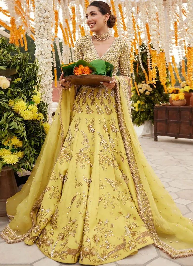 Zaha-PK-Mehndi-Lehenga-2 Zaha PK Mehndi Lehenga (2)